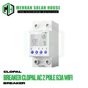 Breaker Clopal AC 2 Pole 63A Wifi