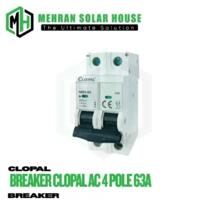 Breaker Clopal AC  4 Pole 63A