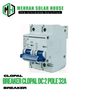 Breaker Clopal DC 2 Pole 32A
