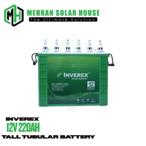 Inverex Tubular battery 12v 220AH