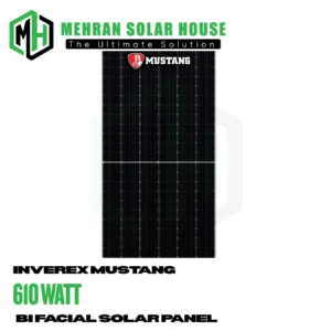 Inverex Mustang TOPCon 610W–620W Monocrystalline Solar Panel